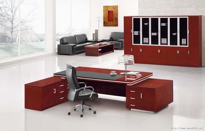 張家口宣化實木辦公家具辦公桌電腦桌-沃得盛家具